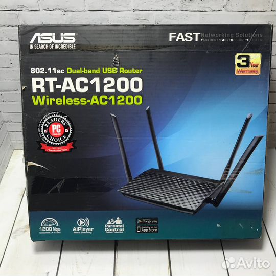 Wi-Fi роутер Asus RT-AC1200 Б\У