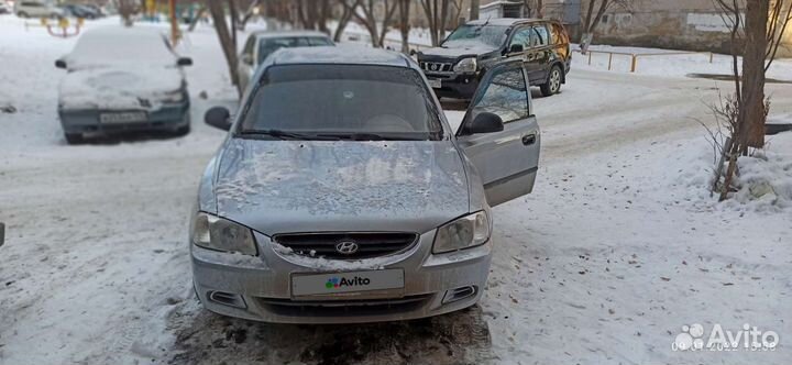 Hyundai Accent 1.5 МТ, 2008, 270 000 км