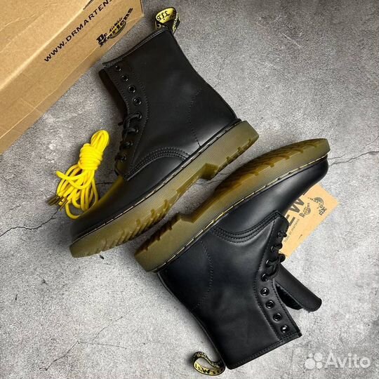 Dr. Martens 1460 Nappa (с мехом)