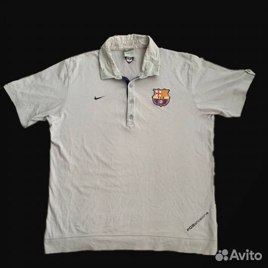 Поло nike barcelona оригинал vintage y2k sk8