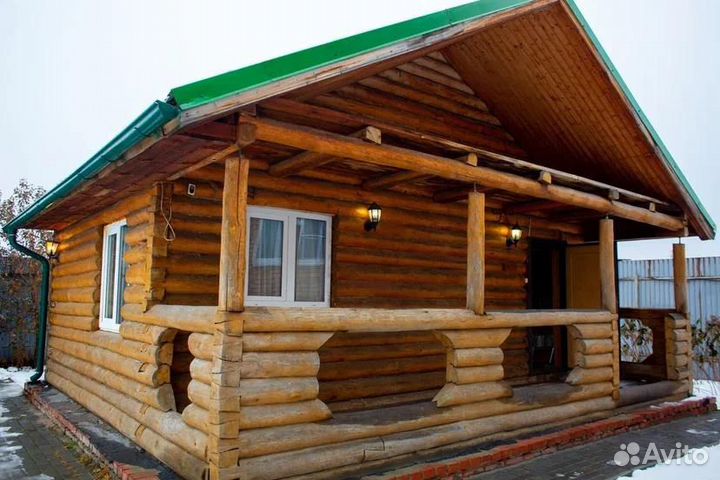 Русская баня на дровах