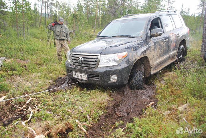 Площадка под лебёдку амз в штатный бампер Toyota L