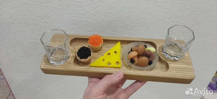 Шотница на 2 стопки и закуску