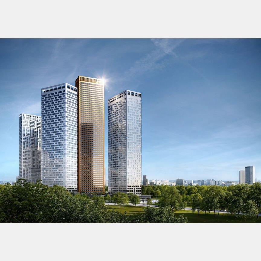 1-к. квартира, 57,8 м², 3/49 эт.