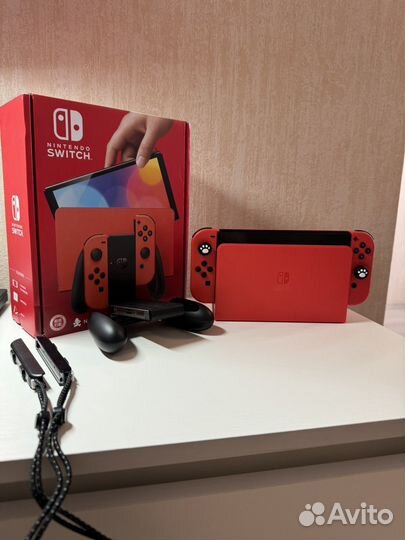 Nintendo switch oled mario edition
