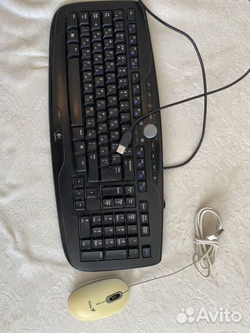Клавиатура и компьюиеоная мыш