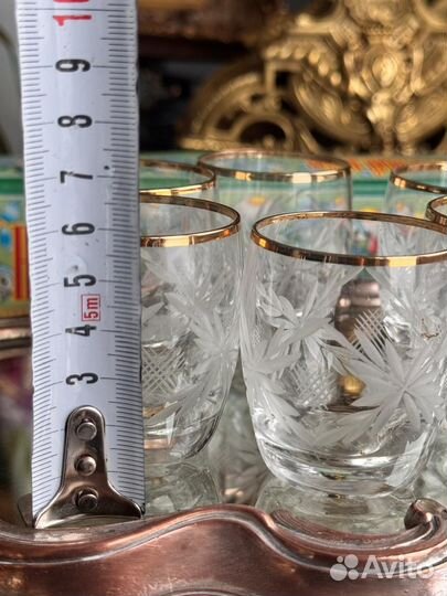 Рюмки хрустальные