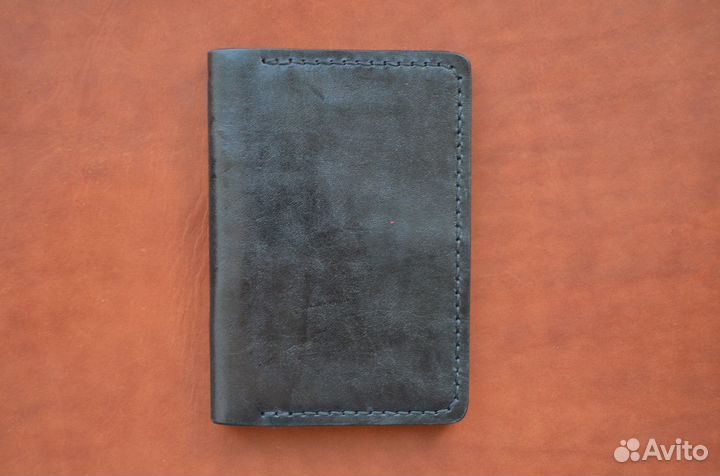 Обложка на паспорт, ручной работы