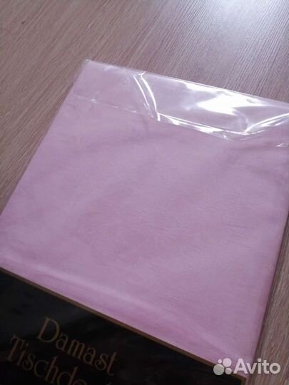 Скатерть круглая хлопок, Дамаскин