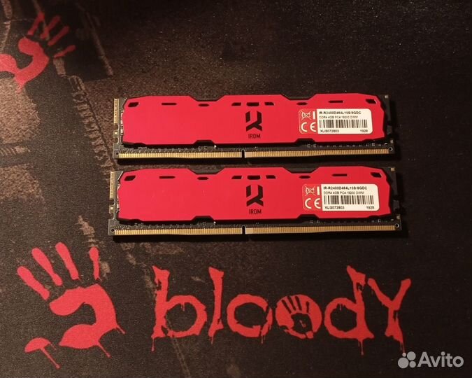 Оперативная память для компьютера 8Gb DDR4 2400MHz