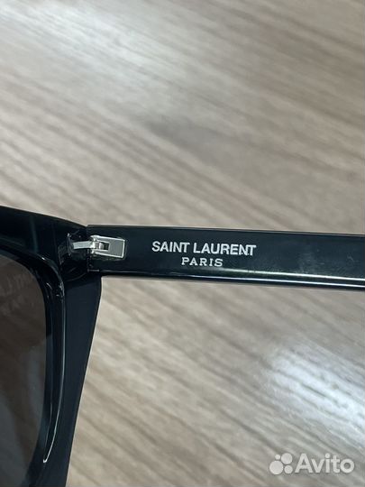 Солнцезащитные очки saint laurent кошачий глаз