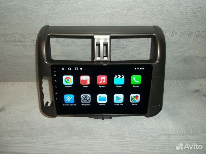Магнитола Toyota Land Cruiser Prado 150 Android