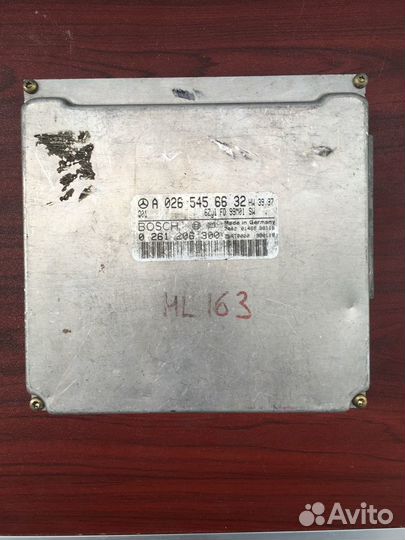 Компьютер двс Mercedes-Benz Ml320 2000 W163 112.94