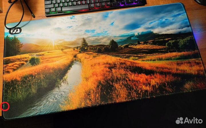 Большой игровой коврик для мыши