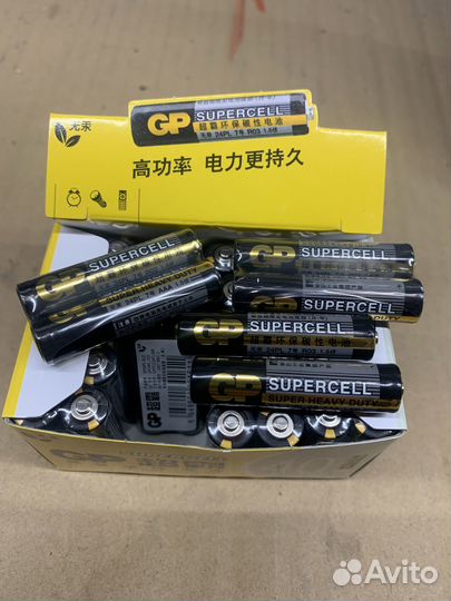 Батарейки GP,мизинчиковые и пальчиковые