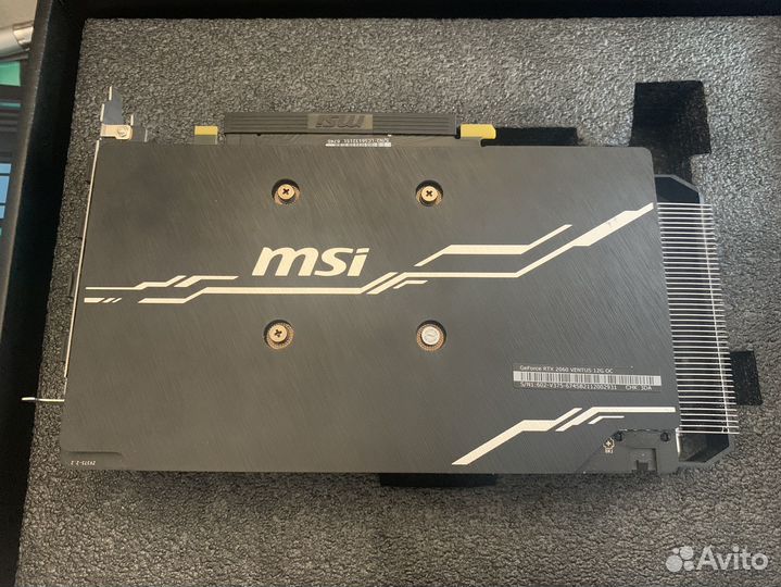 MSI Ventus Nvidia geforce RTX 2060 12 Gb