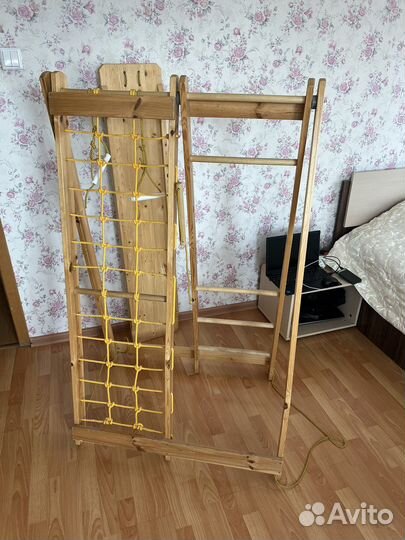 Шведская стенка деревянная бу