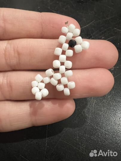 Лама из бисера