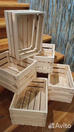 Ящик деревянный