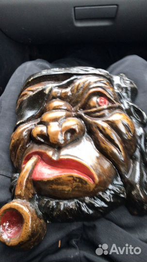 Настенное панно СССР гипс