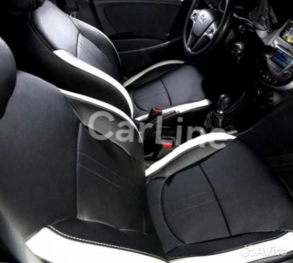 Автомобильные чехлы Hyundai Solaris (II)