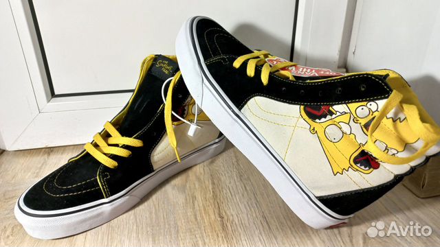 Кеды vans sk8-hi simpsons (Forgotten Bones)