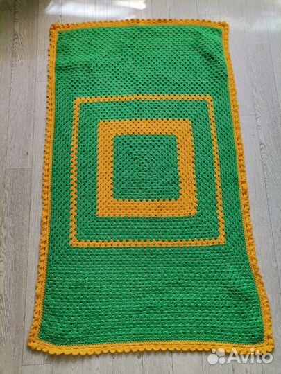 Плед детский вязаный ручная работа