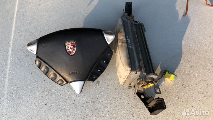 Подушка в руль в торпеду Порш Кайен 2006