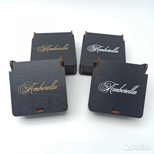 Деревянная коробка с вашим логотипом