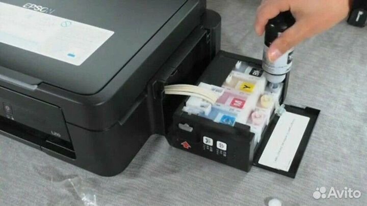Мфу Epson L210 (В рабочем состоянии)