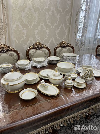 Обеденный+чайный сервиз Немецкой фирмы фалкен