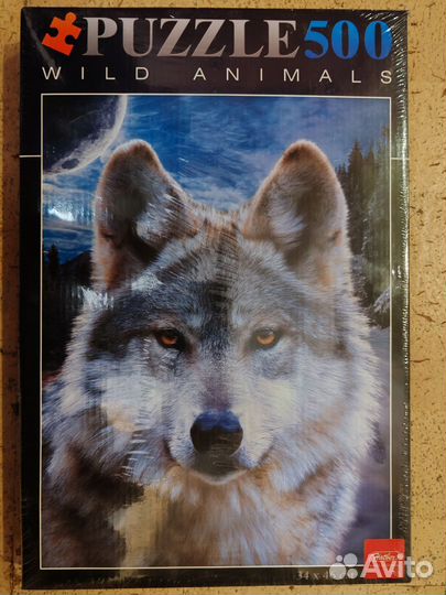 Пазл wild animals Hatber