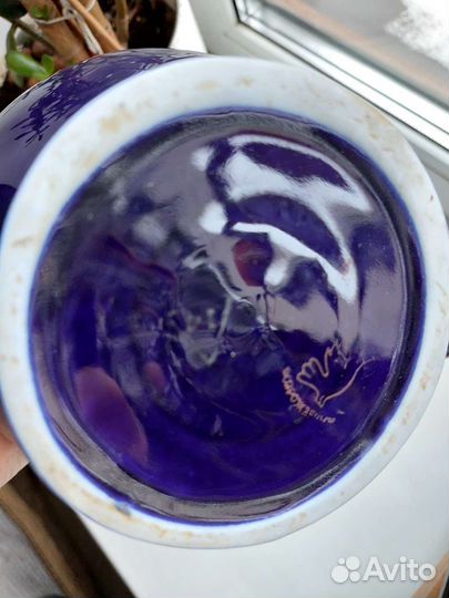 Чайник кобальт Новгород СССР