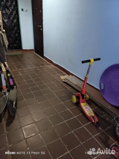 Самокат детский бу