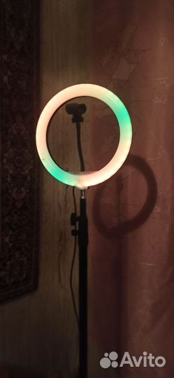 Кольцевая лампа RGB LED MJ 26