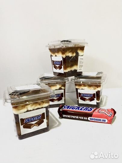 Трайфлы на заказ, десерты в стаканчиках