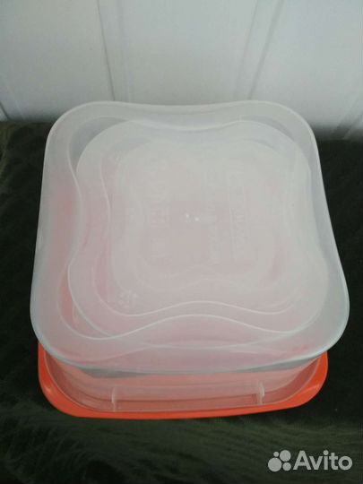 Набор контейнеров пищевых новый