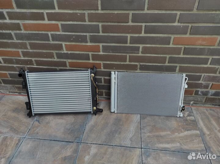 Радиатор основной Chevrolet Aveo