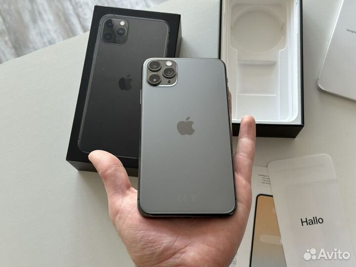 iPhone 11 pro max 64 гб (86%акб) sim+esim