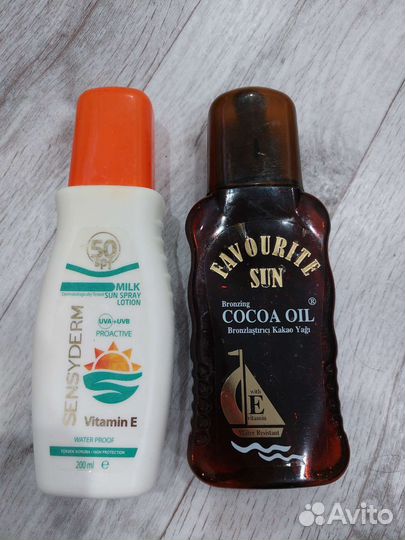 Масло для загара