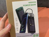 Power bank на 50000 mah зеленого цвета