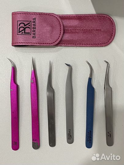 Пинцеты для наращивания ресниц