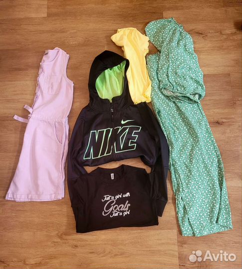 Вещи пакетом для девочки 140-146