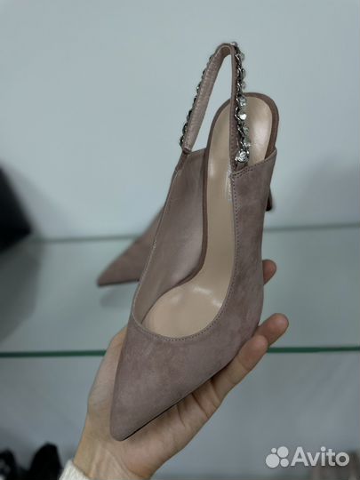 Туфли, нат.замша, 34 размер