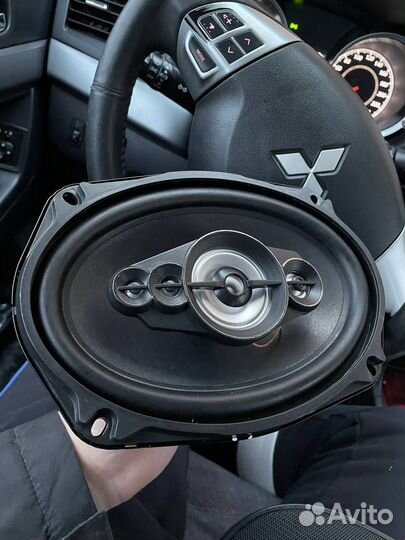 Колонки в авто овалы 69 pioneer