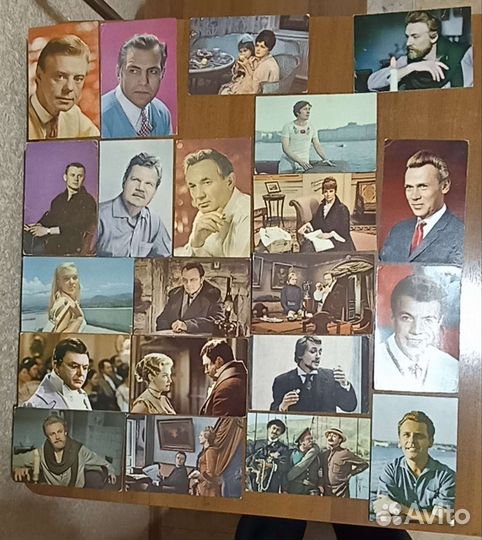 Открытки - актёры Советского кино