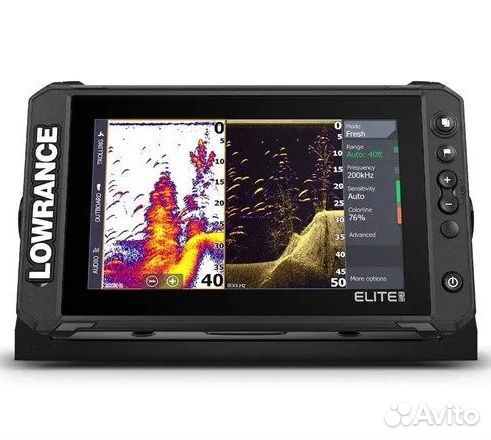 Эхолот Lowrance Elite FS 9+датчик 3 в 1 русский