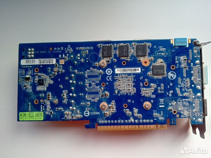 Gigabyte nvidia GeForce GTS 450 1гб