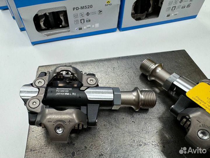 Педали контактные Shimano XTR PD M9100 Race SPD