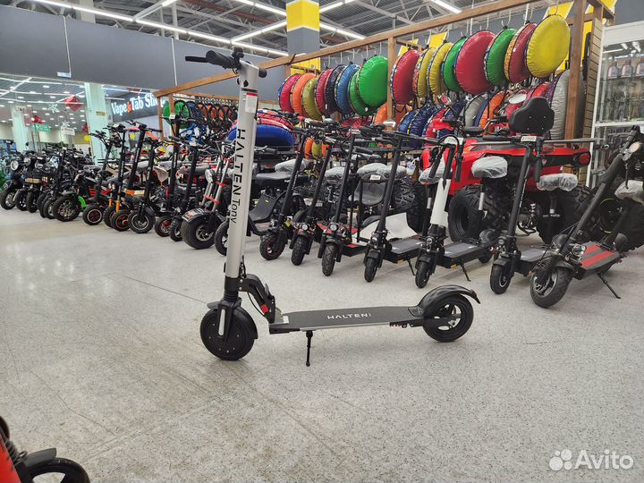 Электросамокат серый Halten Tony v.2 гарантия
